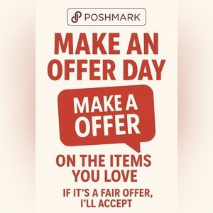 Poshmark Offer Day Sign